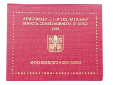 2 Euro Vatikan 2008 - Jahr des Apostels Paulus, 2000. Jahrestag seiner Geburt