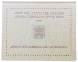 2 Euro Vatikan 2009 - Internationales Jahr der Astronomie