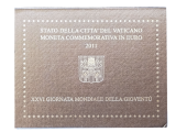 2 Euro Vatikan 2011 - 26. Weltjugendtag - Madrid