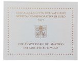 2 Euro Vatikan 2017 - 1950. Jahrestag des Martyriums von St. Peter und St. Paul