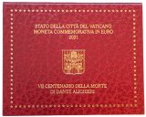 2 Euro Vatikan 2021 - 700. Todestag von Dante Alighieri