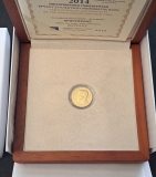 200 Euro Gold Griechenland 2014 - Aristoteles - 7,886 gramm 916er Gold PP - 600 Stück