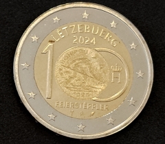 2 Euro Luxemburg 2024 - Feierstëppler ( FOTOPRÄGUNG )