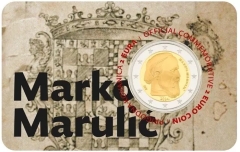 2 Euro Coincard Kroatien 2024.Marulic