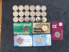 1-23 x 2 Euro Gedenkmünzen Komplett Set - Jahrgang 2024