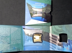 2,5 Euro Luxemburg 2024 - Folder - Staudamm von Esch