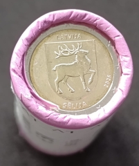 2 Euro Rolle Lettland 2025 - Sēlija - STGL
