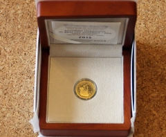 100 Euro Gold Griechenland 2015 - Göttin Hera - 3,89 gramm 999er Gold PP