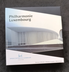 2,5 Euro Nordic Gold Luxemburg 2025 - Folder - Philarmonie von Luxemburg
