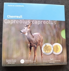 5 Euro Fauna Luxemburg 2025 - Capreolus