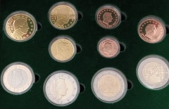 Offizieller Proof KMS Luxemburg 2025 in Offizieller Holzschatulle