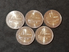 5 x 2 Euro BRD ADFGJ - Bremen - Serie Bundesländer II - Stempelglanz