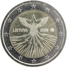 2 Euro Litauen 2026 - Energieunabhängigkeit Litauens