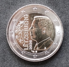 2 Euro Luxemburg 2026 - Kursmünze neues Motiv