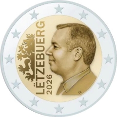 Kms Lose Luxemburg 2026 - 1 Cent - 2 Euro 2026 - Neue Motive