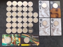 Angebot 07  - Alle 38 x 2 Euro Gedenkmünzen 2025 aus Europa - Siehe Beschreibung