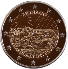 2 Euro Monaco 2025 - Marquisat des Baux
