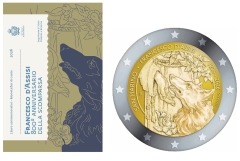 2 Euro San Marino 2026 - 800. Todestag von Franz von Assisi in BU