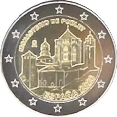 2 Euro Lose Spanien 2026 - Kloster Poblet