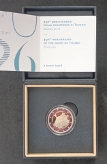 2 Euro San Marino 2026 - 450. Todestag von Tiziano in Proof