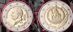 2 x 2 Euro Luxemburg 2026 - Karlspreis + Guillaume