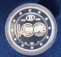 2 Euro Belgien Proof 2026 - Belgische Nationalbahn
