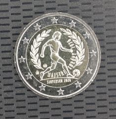 2 Euro Rolle Slowakei 2026 - EM 1976