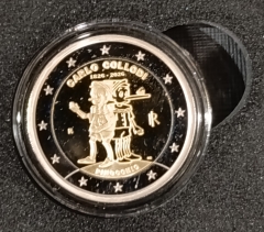 2 Euro Proof Italien 2026 -200. Geburtstag von Carlo Collodi – Pinocchio