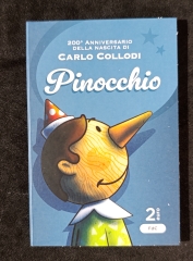 2 Euro Coincard Italien 2026 -200. Geburtstag von Carlo Collodi – Pinocchio