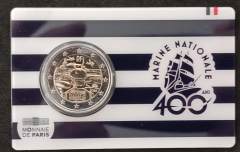 2 Euro Coincard Frankreich 2026 ( Marine )