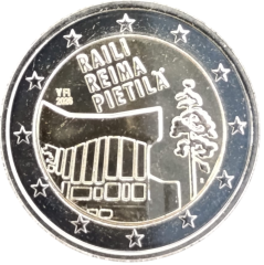 2 Euro Finnland 2026 - Raili und Reima Pietilä