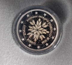 2 Euro Proof Zypern 2026 - Präsidentschaft EU