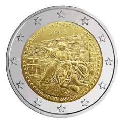 2 Euro Proof Griechenland 2026 - 200. Jahrestag des Exodus von Messolonghi