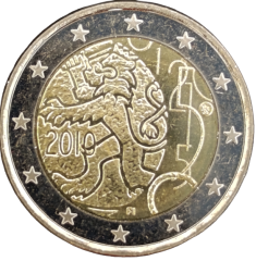 2 Euro Finnland 2010 - Währungsdekret von 1860 für Finnland