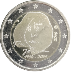 2 Euro Finnland 2014 - 100. Geburtstag von Tove Jansson