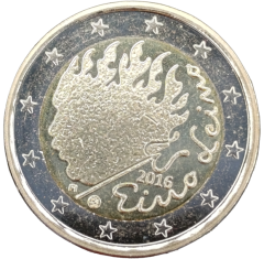 2 Euro Finnland 2016 - 90. Todestag von Eino Leino