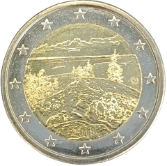 2 Euro Finnland 2018 - Finnische Nationallandschaft