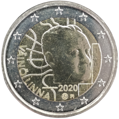 2 Euro Finnland 2020 - 100. Geburtstag von Väinö Linna