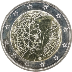 2 Euro Finnland 2022 - 35. Jahrestag des Erasmus-Programms