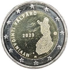 2 Euro Finnland 2023 - Sozial- und Gesundheitsdienste