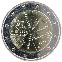2 Euro Finnland 2024 - Gesellius, Lindgren, Saarinen - Finnische Architektur