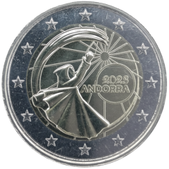 2 Euro Andorra 2023 - Sommersonnenwende-Feuerfeste in den Pyrenäen
