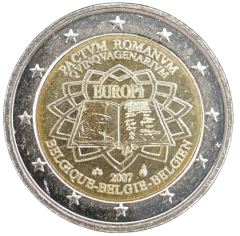 2 Euro Belgien 2007 - 50. Jahrestag der Römischen Verträge