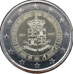 2 Euro Belgien 2017 - 200. Jahrestag der Universität Lüttich
