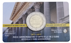 2 Euro Belgien 2017 - 200. Jahrestag der Universität Gent