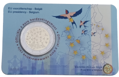 2 Euro Belgien 2024 - Belgische Präsidentschaft des Rates der Europäischen Union