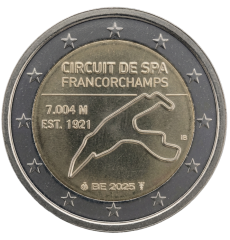 2 Euro Belgien 2025 - Rennstrecke Spa-Francorchamps