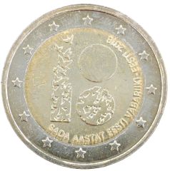 2 Euro Estland 2018 - 100. Jahrestag der Republik Estland