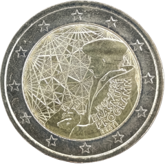 2 Euro Estland 2022 - 35. Jahrestag des Erasmus-Programms