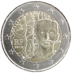 2 Euro Frankreich 2013 - 150. Geburtstag von Pierre de Coubertin